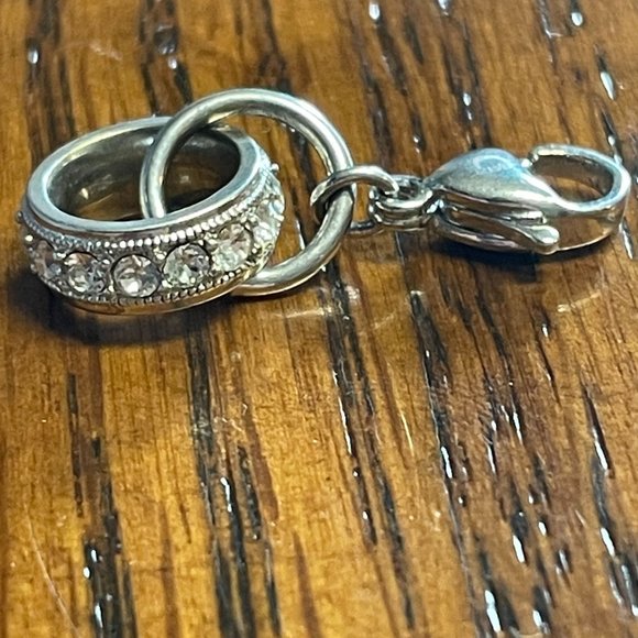 Origami Owl Custom Crystal Clasp Silver - Picture 5 of 5